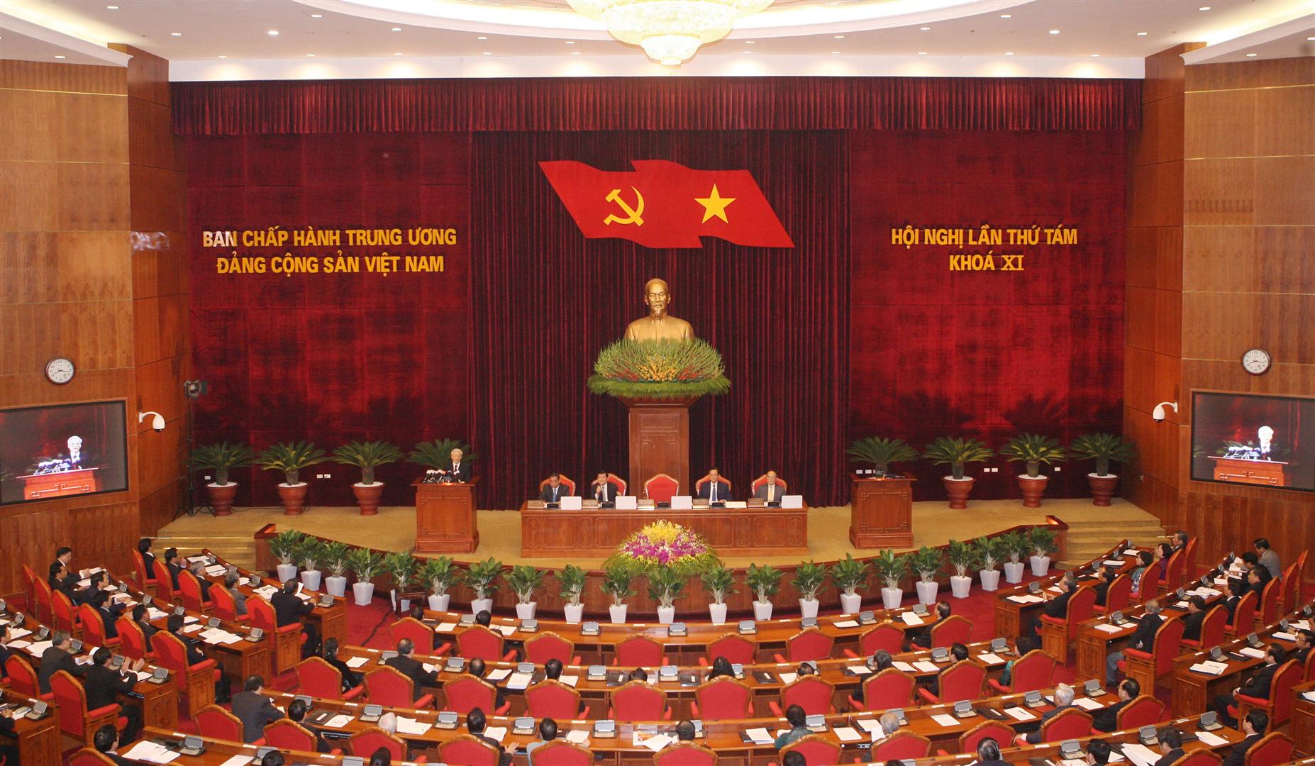 ກອງປະຊຸມສູນກາງຄັ້ງທີ 8 ຊຸດທີ 11 ສືບຕໍ່ເຮັດວຽກ